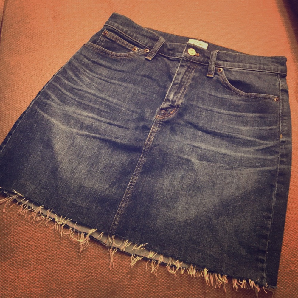 J. Crew Denim Skirt